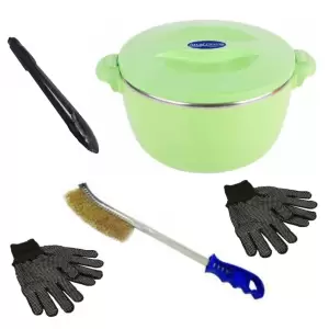 Caserola termica 6L Heinner + accesorii pentru gratar